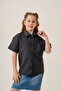 Girl's Baby Collar Half Sleeve Shirt 3171 - 3