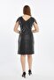 Special Fabric Plus Size Dress - 7
