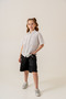 Girl's Baby Collar Half Sleeve Shirt 3171 - 4