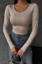 Women's Cream Princess Collar Blouse - 3