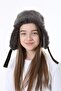 قبعة شتوية من الجلد الطبيعي فروي Ushanka Pilot للجنسين