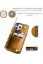 iPhone 16 Pro Max Compatible Card Holder Case Wallet Smart Luxury Case Women's Men's Wallet Case - 5