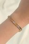 316L Steel Gold Color Bracelet with Colorful Waterway Design - Tj-Bb6103 - 2