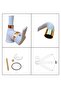 White Gold Intermittent Delta Kitchen Sink Faucet - 6