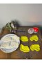 Business Machines Cookie Mold Set - Tractor - Dough Sculpting - Plasticine Mold - 4 Pieces - 2
