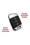 Volkswagen Passat B8 Arteon Smart Black Auto Key Remote Cover Case Nano Black Silver Silver Color - 2