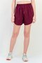Women Sportswear Fit Training Shorts, Grape