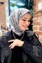 Sport Twill Scarf - 8330P-101 - Ethnic Shawl Pattern - 2
