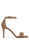 Women's Genuine Leather Mink Heeled Shoes