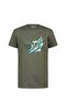 Aja Kids Printed T-Shirt Khaki 216