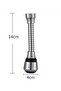 Water Saving Faucet Head with 2 Modes Flexible and Hose - 5