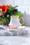 Sofia Dua Coffee Cup Set for 2 People - 90 ml - 4