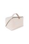 Set of 2: Cream Airwrap Compatible Bag Cosmetic Makeup Bag - Domestic Production - 3