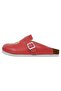 Women's Vegan Leather Orange Slippers - Warner Bros Tom and Jerry Design - 3