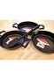 طقم أواني طهي من الجرانيت المصبوب 3 قطع مقاس 18-20-22 سم من السيليكون الأسود مع ملعقة هدية طقم أومليت - 2