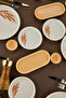 Başak 18 Piece Ceramic Breakfast Set Breakfast Set for 6 People Luxury Ceramic - 5
