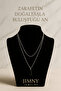 Pelot Silver Onyx Tip Necklace