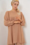طقم بنطلون علوي من Ayrobin Tunik 6712 - مينك - 2