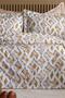 İssimo Crassa 210 Tc (83 Thread) Digital Cotton Satin Double Duvet Cover Set - 2