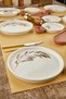 Lantern Tree 18 Piece Ceramic Breakfast Set 6-Person Breakfast Set Luxury Ceramic - 7