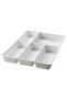 STÖDJA Cutlery tray, white, 31 x 50 cm