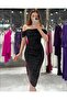 Liana Degaje Collar Midi Dress