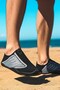Alpha Unisex Black Quick Dry Non-Slip Sole Water Shoes |   Sea Pool Beach - 6