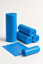 75X90 cm 1 Roll 10 Pieces Battal Size Blue Roll Garbage Bag (Suitable for All Trash Cans) - 2