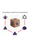 Jucarie Interactiva Cubul Magic, Puzzle 3D, 72 de Forme - 8