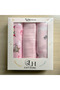 Set of 3 Muslin Covers |   75X85Cm |   100% Cotton |   Boxed for Newborn