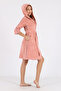 Lace Niki Velvet Bamboo Cotton Robe - 4
