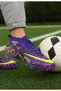 Children's Lycra Socks Vinnex Sports Crampon Shoes-Purple - 3