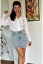 Lycra Stretchy Plain Basic Skirt - 7
