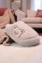 Women's Dust Pink House Slippers, Thick Sole Slippers That Don'T Make Sound