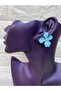 Women's Flower Model Earrings - Floral Earrings - Gift