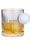 Set of 2 Luxury Crystal Whiskey Glasses with Real Golf Balls 355 Cc - 5