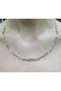 Gold Paperclip Model Steel Necklace 45cm - 2