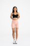 Pushup Detailed Gathering Hoop Sports Shorts
