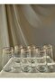 Set of 6 Koza Gold Soft Drink Glasses - 3