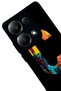 Xiaomi Redmi Note 13 Pro 4g Compatible Matte Black Case – Soft Silicone, Protective, Shock Absorbing Cover - 3