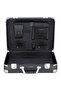 45 cm Laptop Compartment Briefcase, Black, Aluminum, Organizer - 3