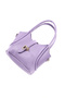 Lila Shk187 Faux Leather Lock Detailed Adjustable Strap Hand, Arm and Shoulder Bag - 8