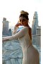 Alika backless Dress- Cream - 4