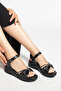 Women's Detailed Sandals 4.5 cm Heel