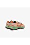 L003 Trainers in Orange Green - 3