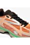 L003 Trainers in Orange Green - 6