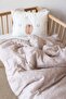 Tiny Bear Organic Cotton Muslin Kids Duvet Cover Set Beige
