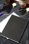 A5 Penguin Black Kraft Cover Notebook - Unlined Notebook (120 Pages) 15X21 cm - Memory Notebook - 5