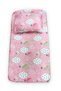 Cotton Baby and Child Elastic Sheet and Pillow Case 60X120 Pink Cloudy - 7