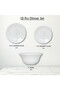 12 Pcs Opal ware Dinner ser Microwave Dishwasher Freezer safe - 5